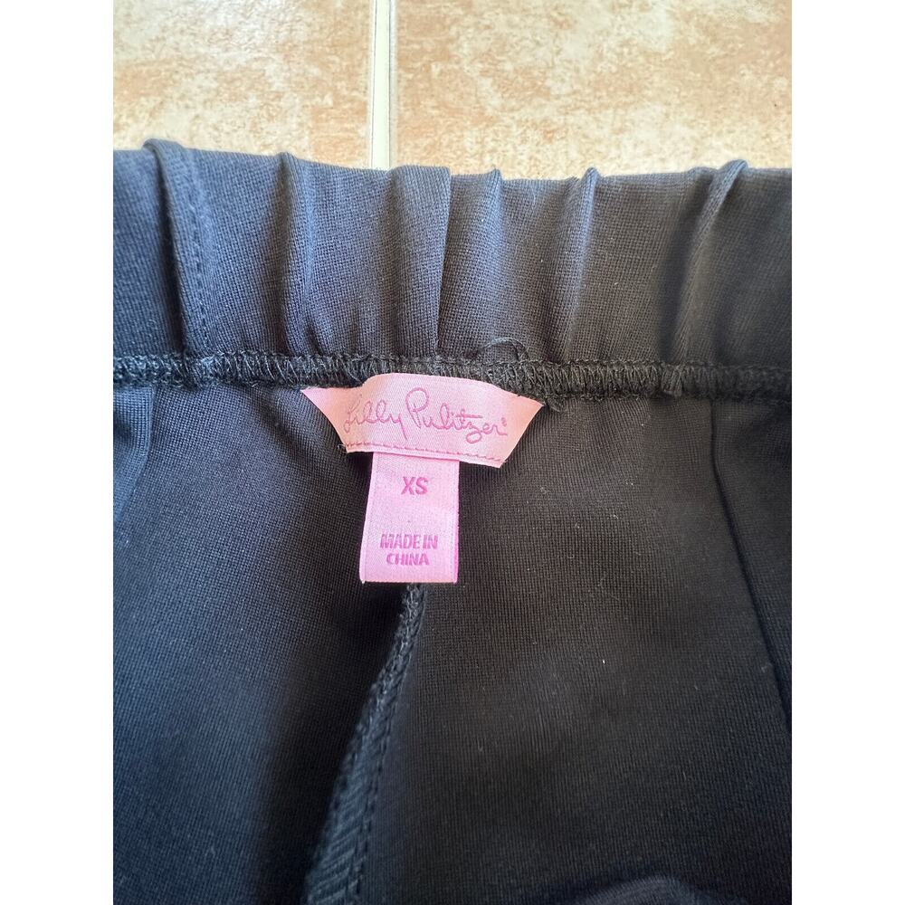 Lilly Pulitzer Travelersl Pants Legging black STYLE 42447 Women Size XS - Picture 4 of 8